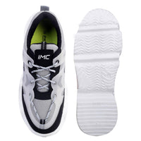 Thumbnail for Imcolus Color Blocked Lace Up Sports Shoes
