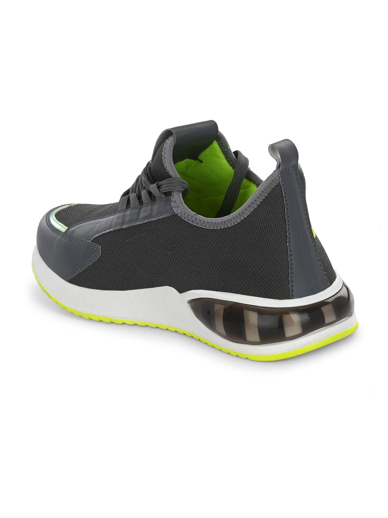 Bucik Men's Grey Synthetic Leather Lace-Up Sport Shoe