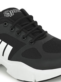 Thumbnail for Bucik Men's White Synthetic Leather Lace-Up Sport Shoe