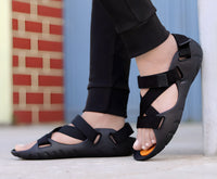 Thumbnail for Austrich Men Black Stylish Sandals