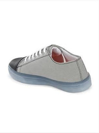 Thumbnail for Men Colourblocked Canvas Padded Insole Basics Sneakers