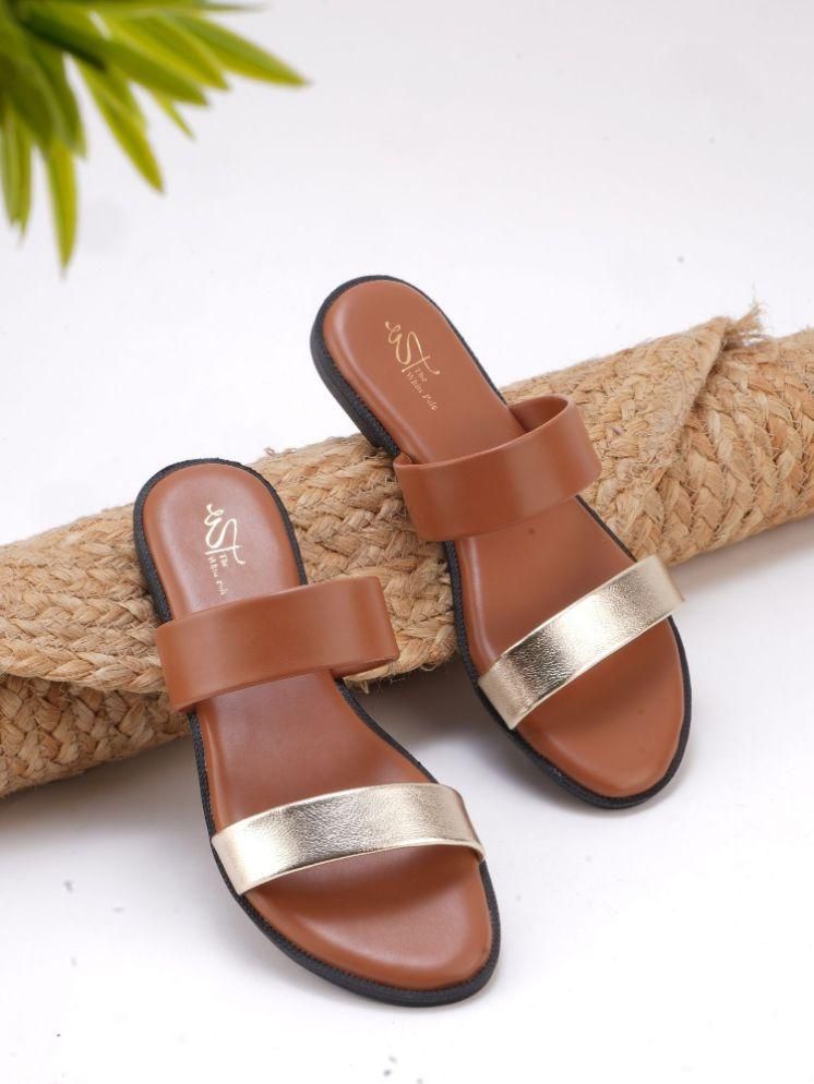 Casual Slip-On Daily Use Flat Sandal For Women's