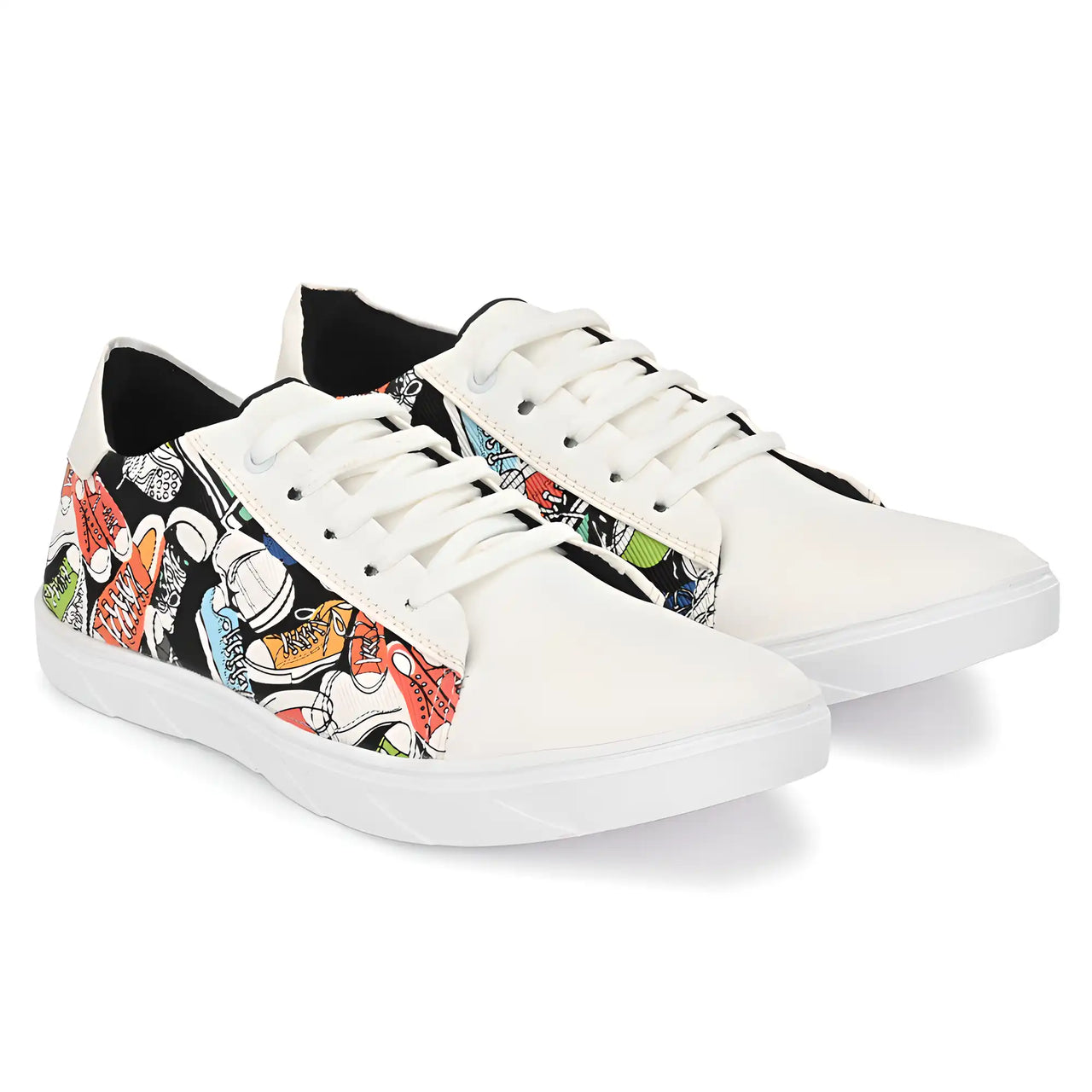 Cool Printed Casual Men's Sneakers by Castoes