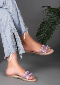 Thumbnail for Stylish Ethnic Slip On Trendy Flat Sandal For Women's
