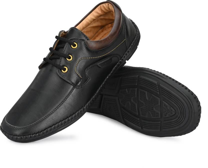 Rising Wolf Men's Synthetic Leather Loafers