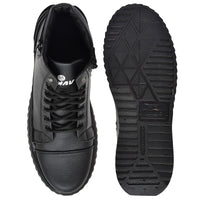 Thumbnail for Mens Black Korean Style Sneakers