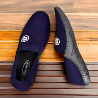 Thumbnail for Shoe Island Comfort Navy Blue Mesh Trendy Casual Shoes For Men