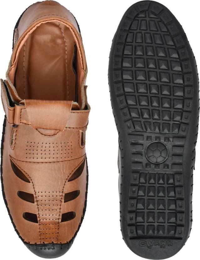 Men's Beige Casual Sandal