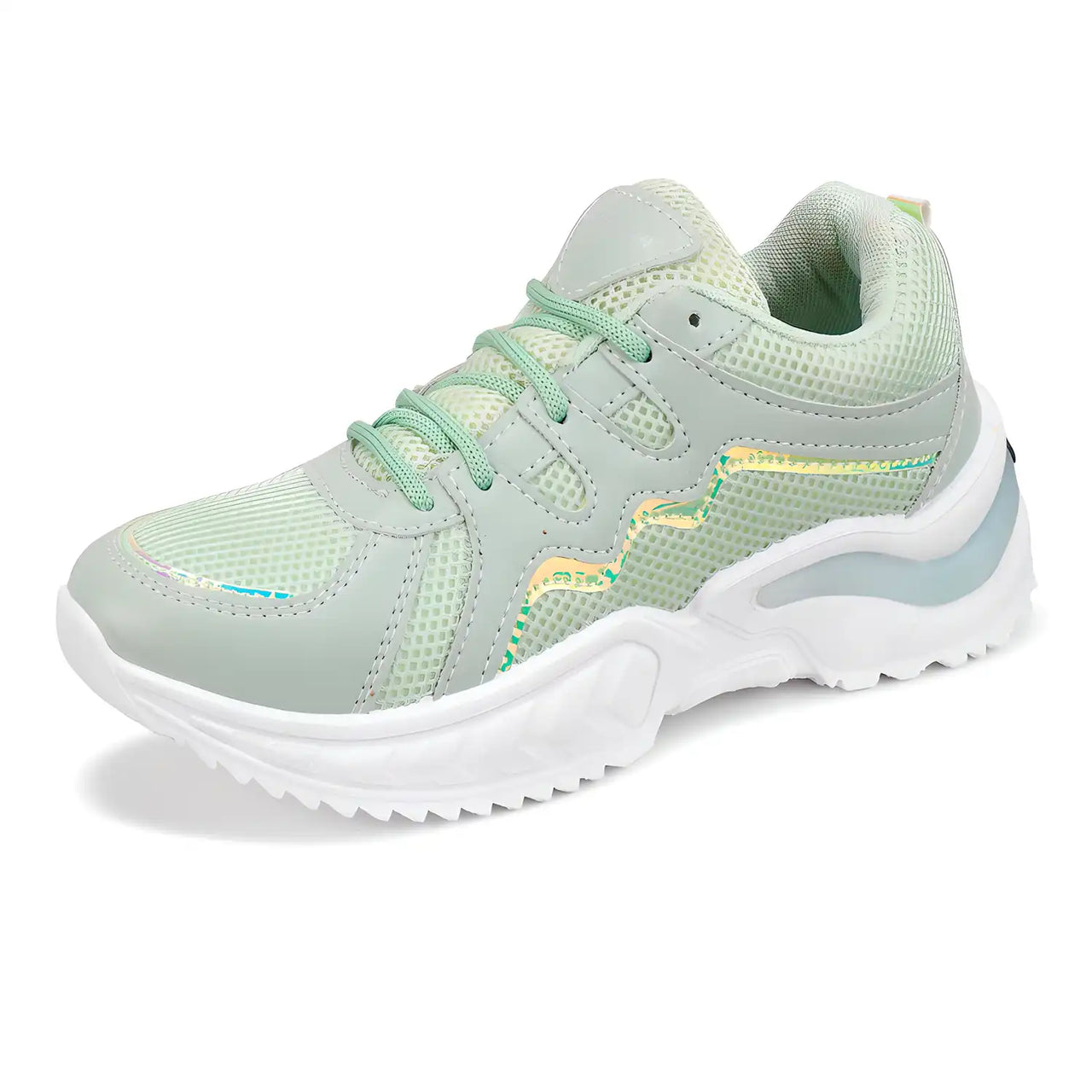 Casual Shoes For Women Sneakers (Green)