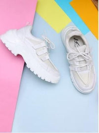 Thumbnail for Knoos Women Woven Design Sneakers