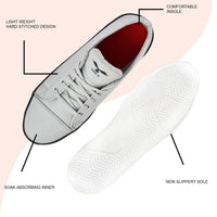 Thumbnail for WIN9 casual sneaker comfortable grey shoes for men