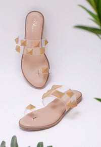 Thumbnail for Stylish Ethnic Slip On Trendy Flat Sandal For Women's