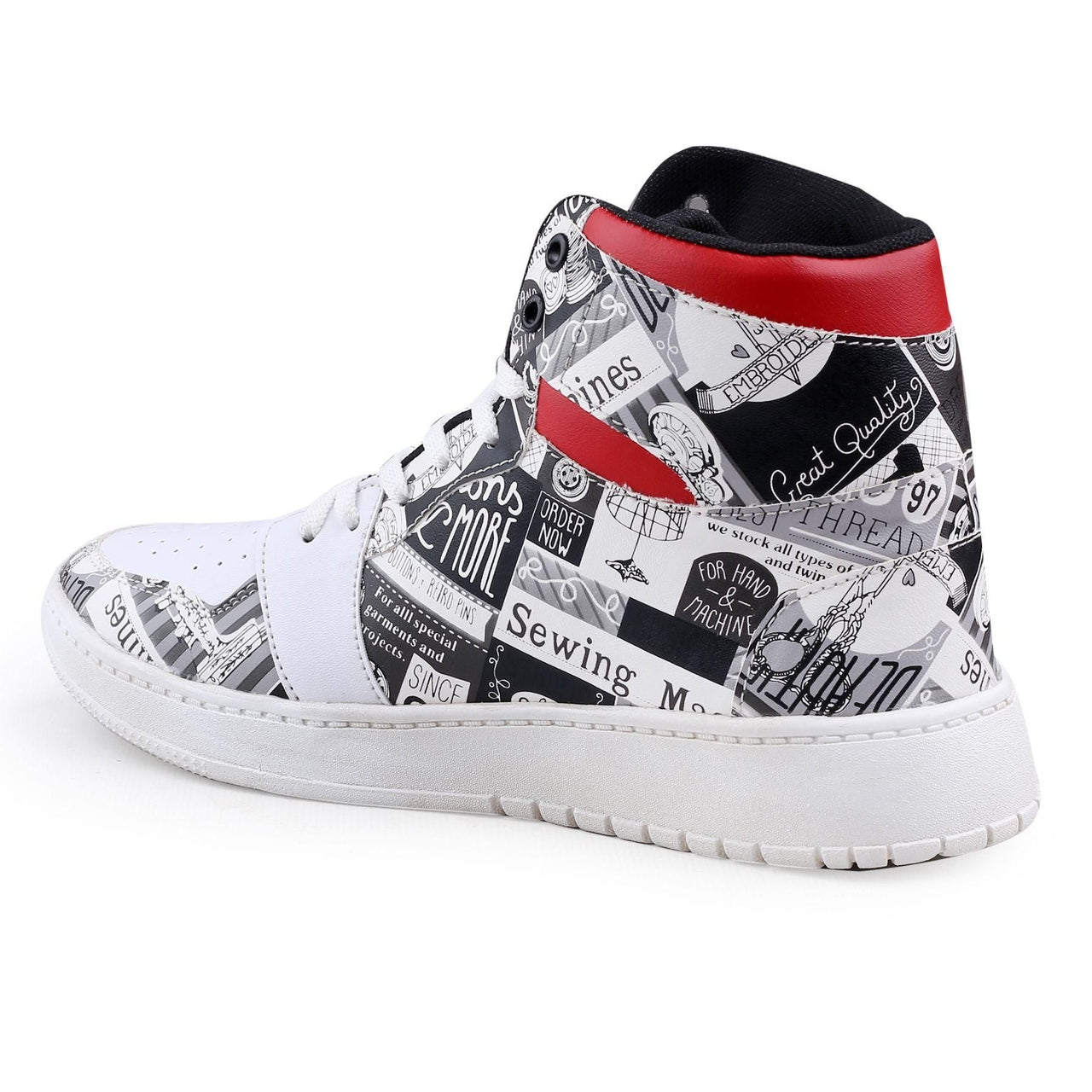 Men's Synthetic Printed Casual Shoes