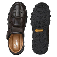 Thumbnail for Statement Style Brown Roman Sandals For Men