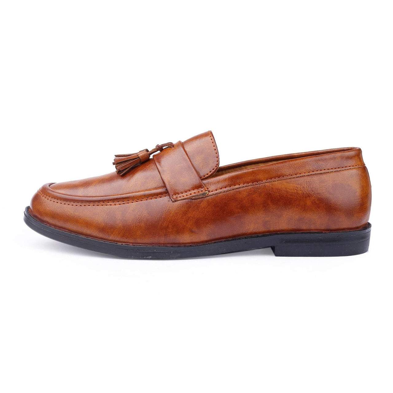 Dunzo Mens Loafer shoes slipon Tan Color