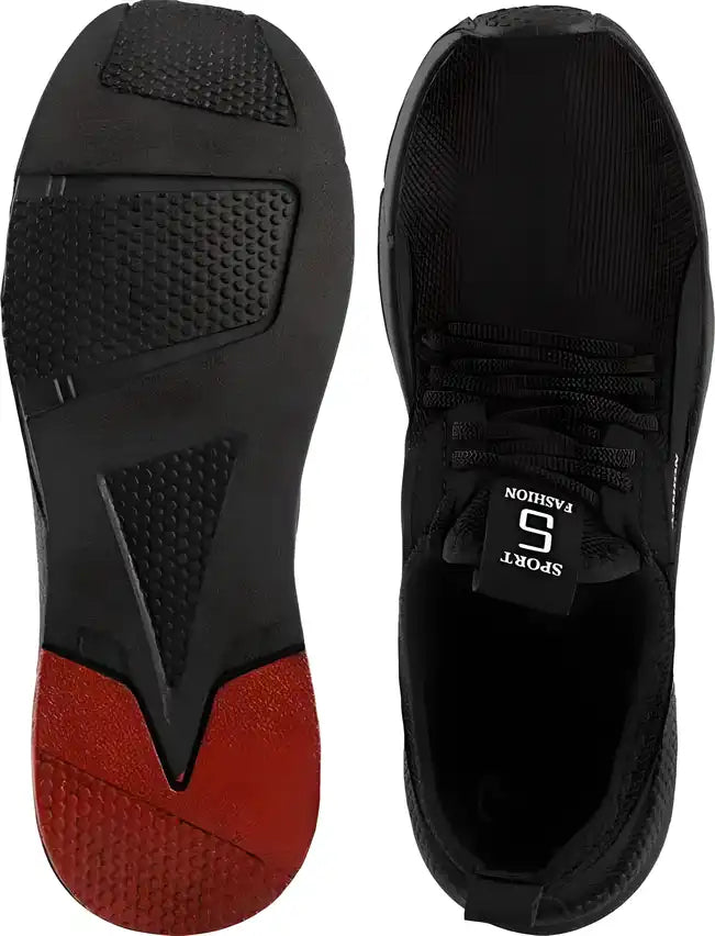 Comfortable Laceup Black Shoes For Men