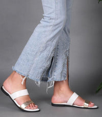 Thumbnail for Casual Slip-On Daily Use Flat Sandal For Women's