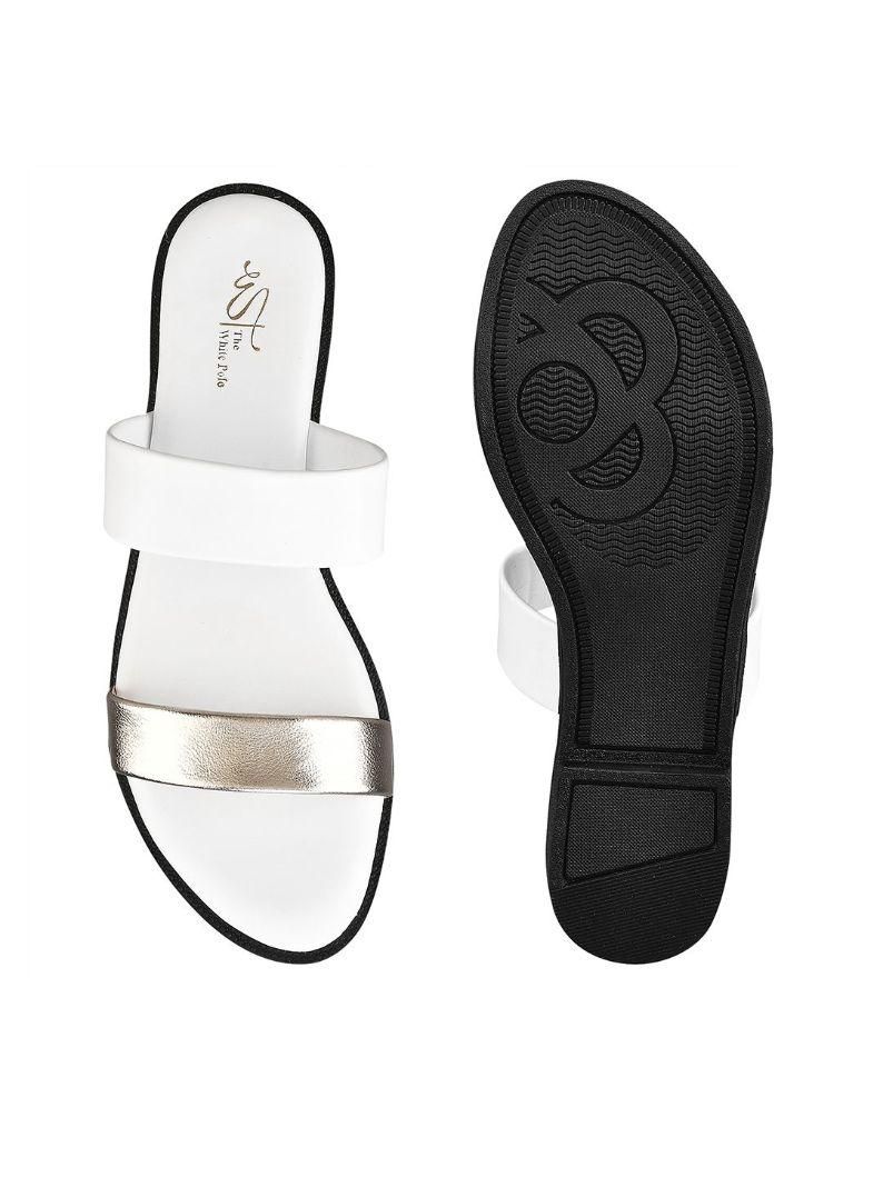 Casual Slip-On Daily Use Flat Sandal For Women's