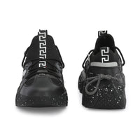Thumbnail for Airbell Black Mesh Lightweight Running Shoes for Men