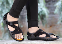 Thumbnail for Austrich Men Black Stylish Sandals