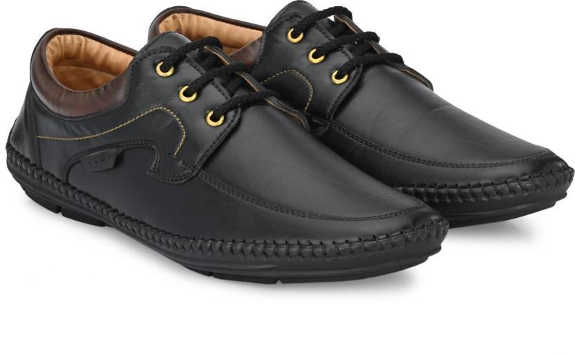 Rising Wolf Men's Synthetic Leather Loafers