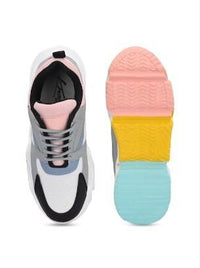 Thumbnail for Knoos Women Colourblocked Sneakers