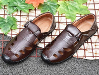 Thumbnail for Men's Brown Casual Sandal