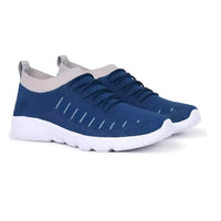Thumbnail for FAST TRAX-22509-Zebra Grey T.Blue Running Shoes For Men