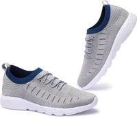 Thumbnail for FAST TRAX-22509-ZEBRA L.Grey T.Blue Walking Shoes For Men