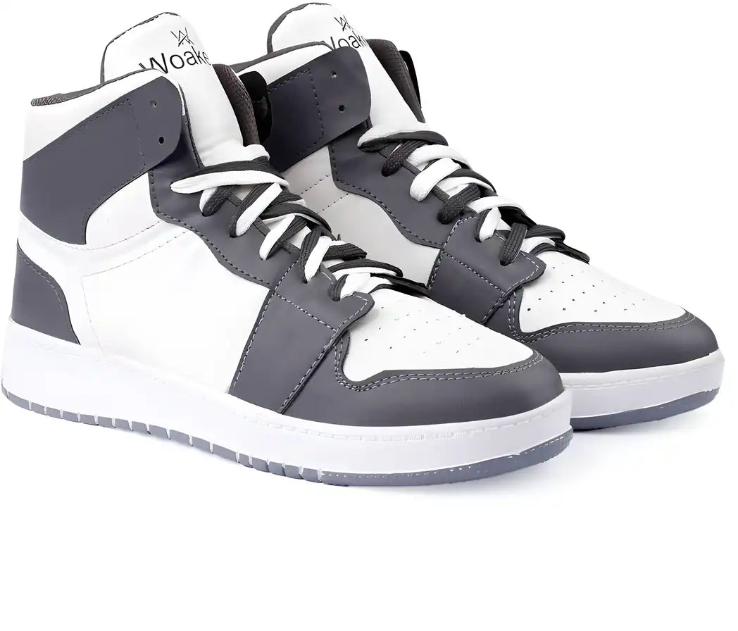 Woakers Grey Men's Casual Sneakers