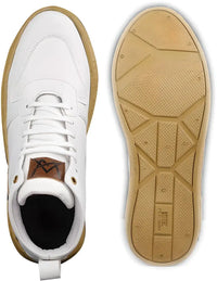 Thumbnail for Woakers White Men's Casual Sneakers