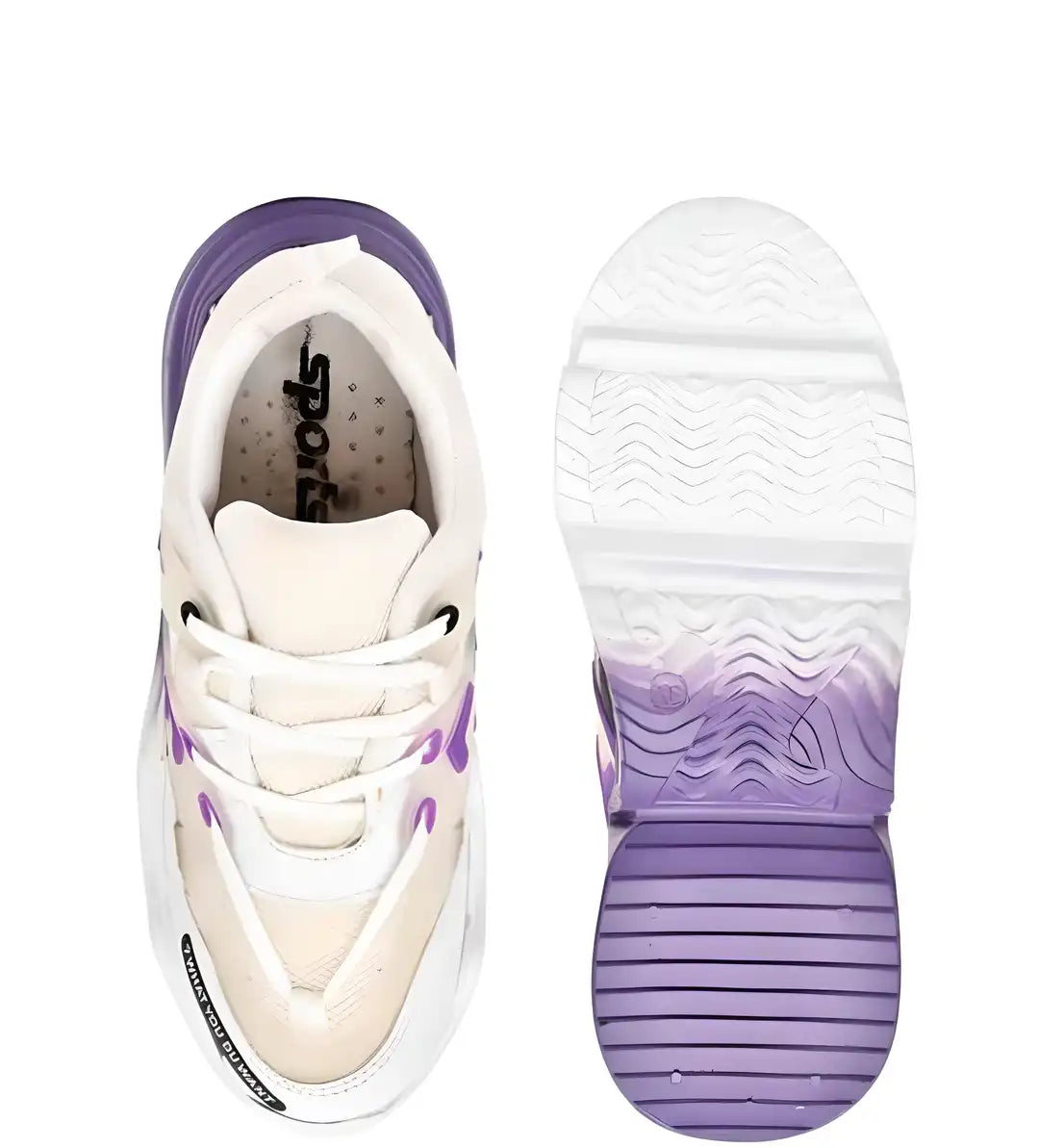 Purple Sneaker For Women