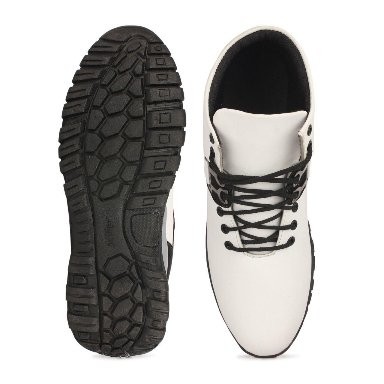 Monex New Latest White Shoes For Mens